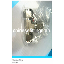 Cutting Ring Fittings, Stainless Steel Socket Weld Tee